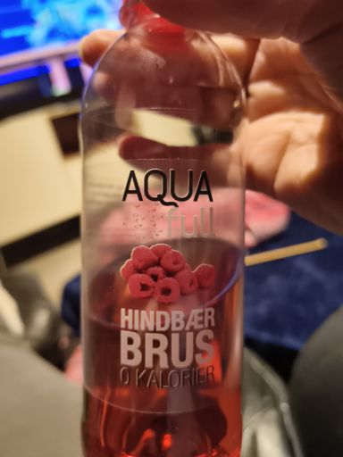 AQUAfull Hindbær Brus