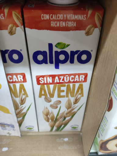 Alpro bebida de avena sin azúcar