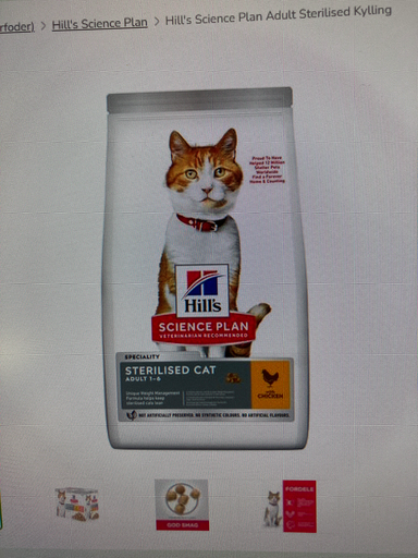 Hill's Science Plan Sterilised Cat