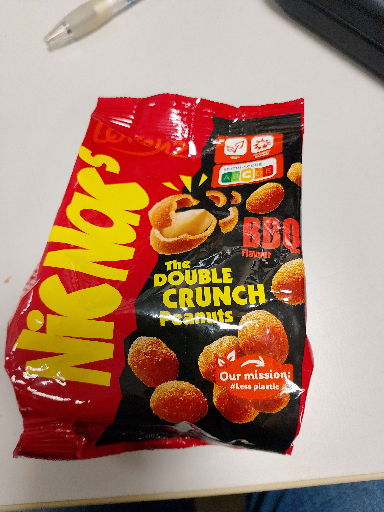 Nic Nac's BBQ The Double Crunch Peanuts
