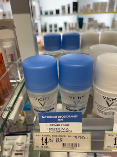 Vichy Mineral Deodorant Roll-On 48H