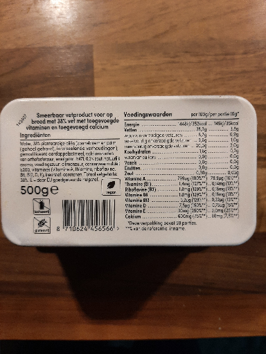 Smeerbaar vetproduct