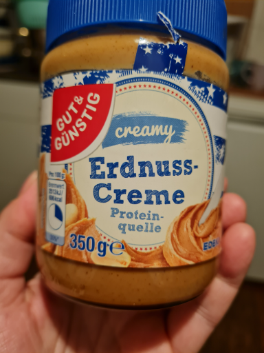Gut & Günstig creamy Erdnuss-Creme