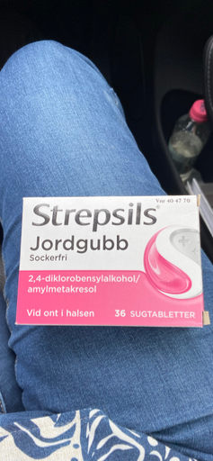 Strepsils Jordgubb sugtabletter