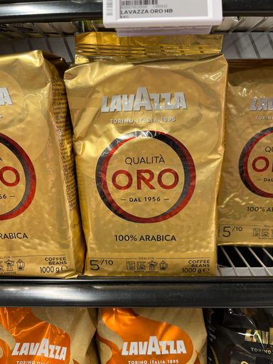 Lavazza Qualità Oro Whole Bean Coffee