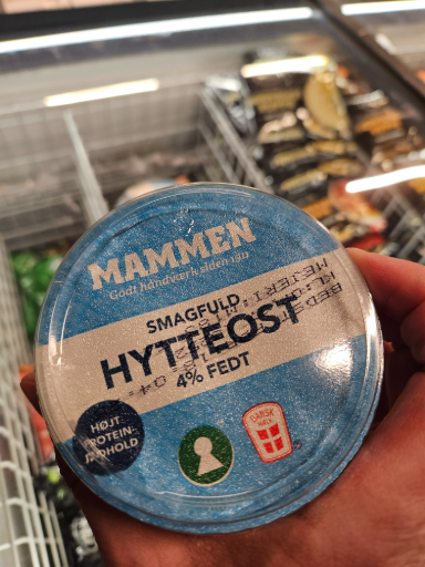 Mammen Hytteost 4% fedt