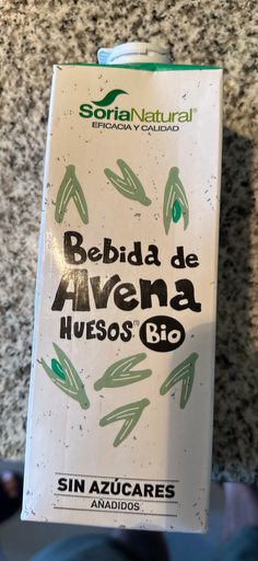Soria Natural Bebida de Avena Huesos Bio