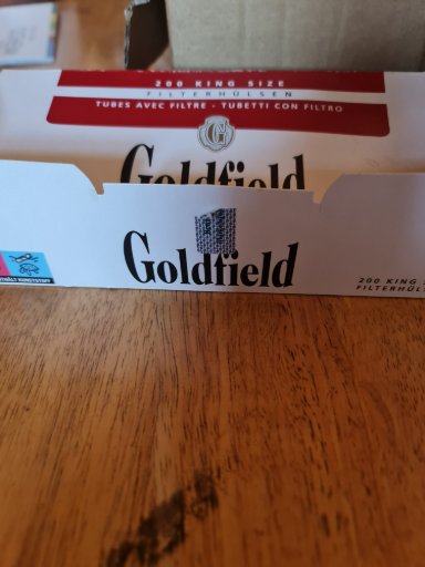 Goldfield cigarette tubes