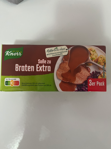 Knorr Soße zu Braten Extra