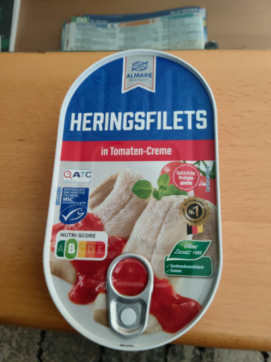 ALMARE Heringsfilets in Tomaten-Creme