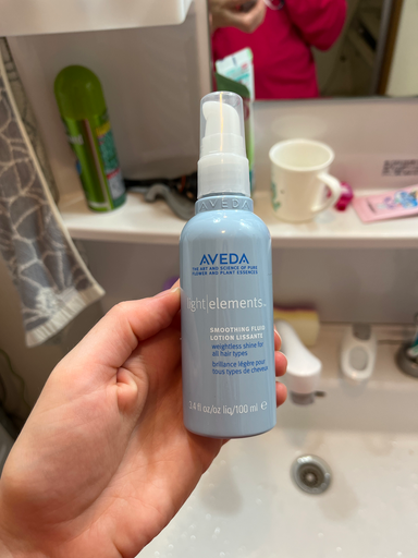 Aveda light elements Smoothing Fluid
