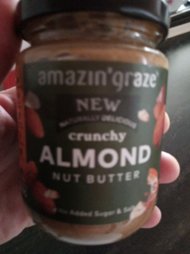 crunchy ALMOND NUT BUTTER