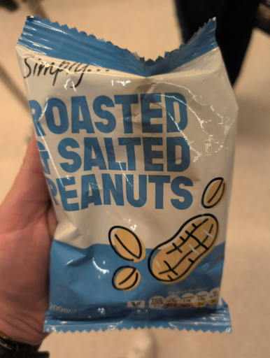 Simply Roasted Salted Peanuts