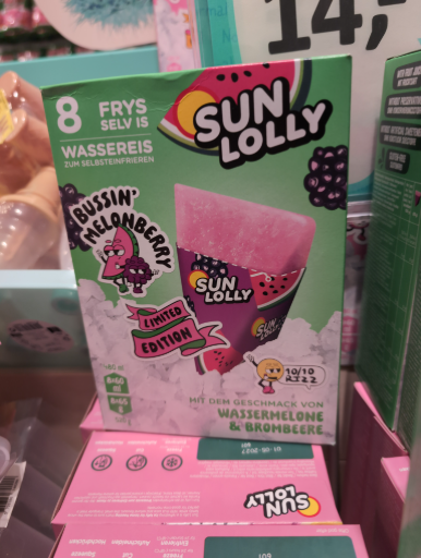 Sun Lolly Bussin Melonberry ice