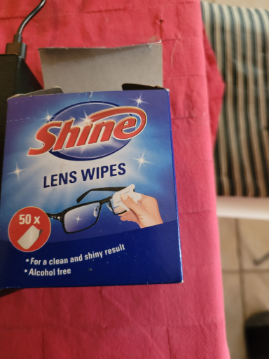 New Shine Anti-Bacterial Lens Cleaning Wipes