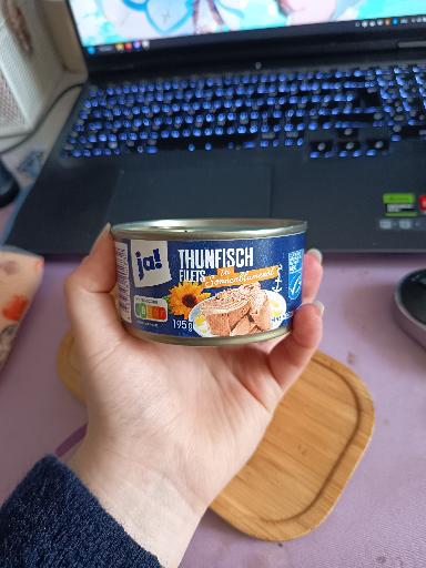 Thunfisch Filets in Sonnenblumenöl