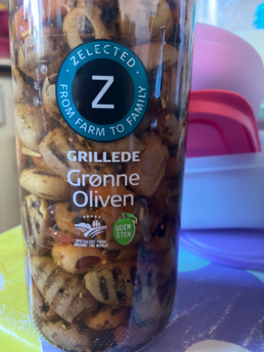 Zelected Grillede Grønne Oliven