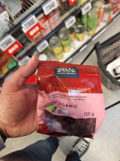 Always Organic Cranberries
