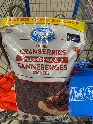Crest Vantage Dried Cranberries