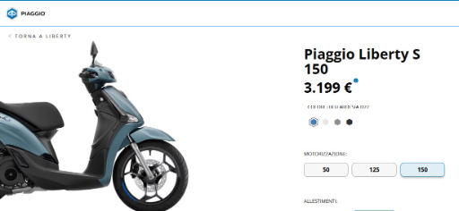 Piaggio Liberty S 150