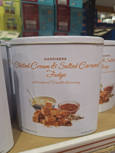 Gardiners Clotted Cream & Salted Caramel Fudge