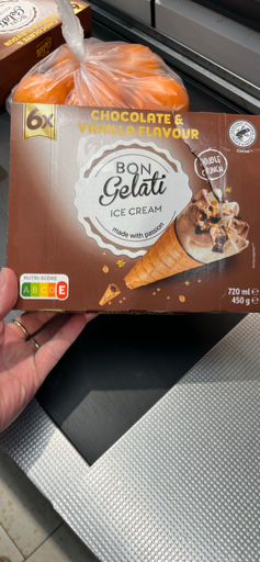 Bon Gelati Ice Cream – Chocolate & Vanilla Flavour