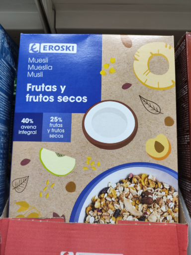Eroski Muesli Frutas y frutos secos