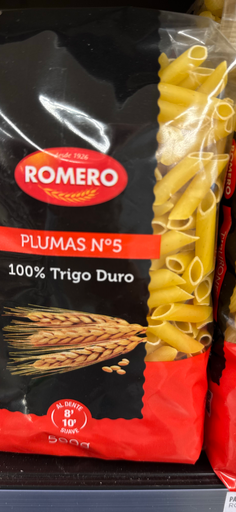 ROMERO Plumas N°5 pasta