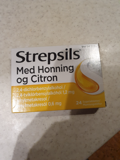 Strepsils med Honning og Citron sugetabletter