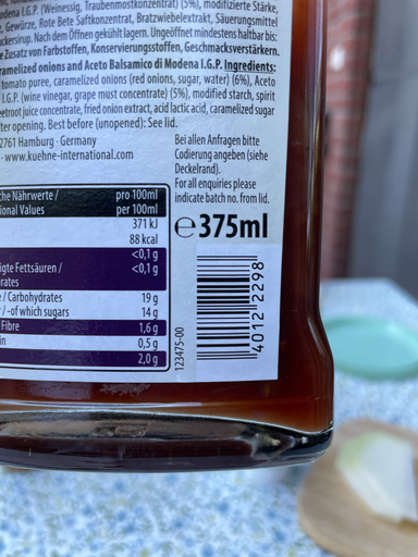 Aceto Balsamico di Modena I.G.P. 375ml