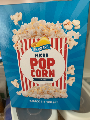 Snaxters Micro Pop Corn Salted