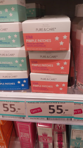 Pure & Care Star Pimple Patches