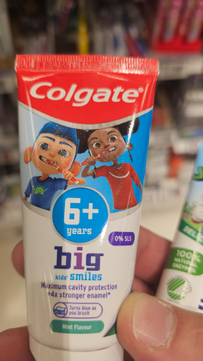 Colgate big kids smiles toothpaste