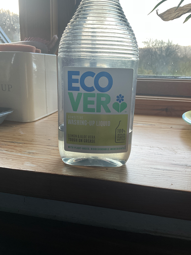 Ecover Sensitive Washing-Up Liquid, Camomile & Clementine, 450ml