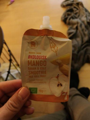 Rema 1000 Økologisk Mango Banan & Æble Smoothie