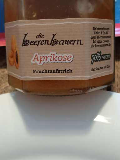 die beerenbauern Aprikose Fruchtaufstrich
