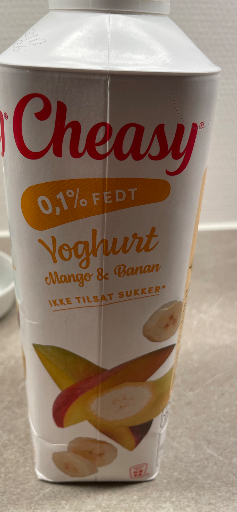 Cheasy Yoghurt Mango & Banan