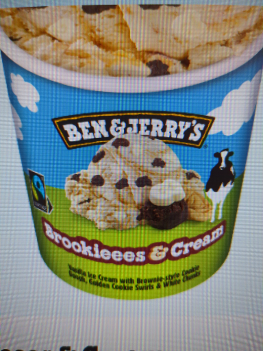 Ben & Jerry's Brookies & Cream Sundae Ice Cream Tub