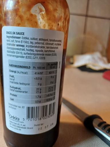 Engelsk Sauce Toro