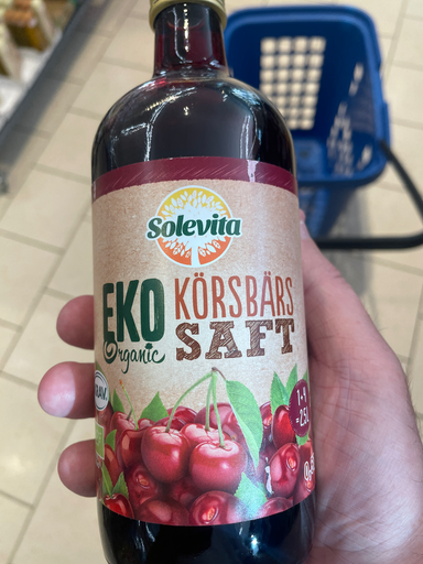 Solevita EKO Körsbärs Saft