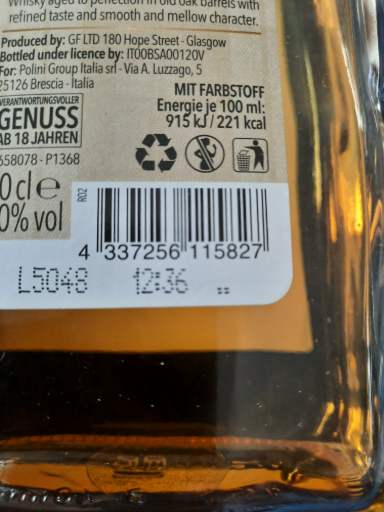 Glenfiddich 12 Year Old Single Malt Scotch Whisky