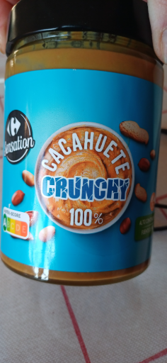 Natruly Crunchy Peanut Butter 100% 500g