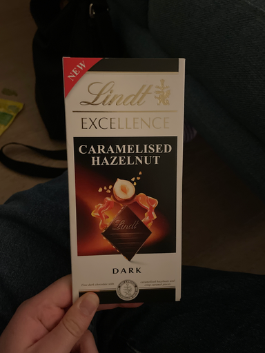 Lindt Excellence Caramelised Hazelnut chocolate
