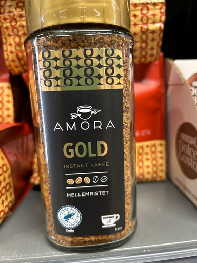 Amora Gold Instant Kaffe