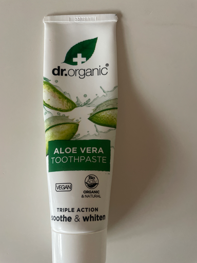dr.organic Aloe Vera Toothpaste