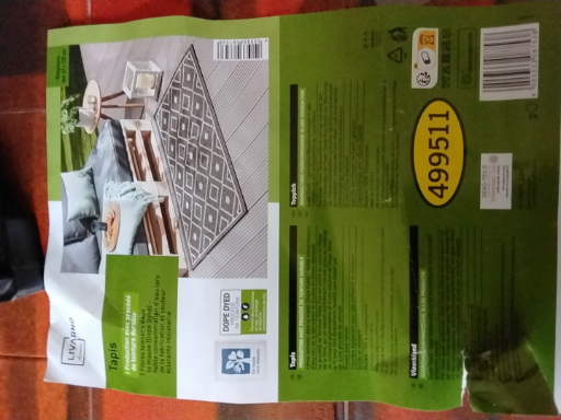 LIVARNO home Tapis réversible antidérapant