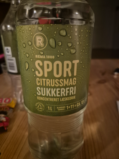 Rema 1000 Sport Citrus Smag Sukkerfri