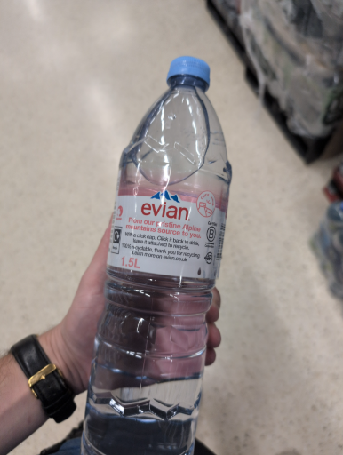 Evian Natural Spring Water