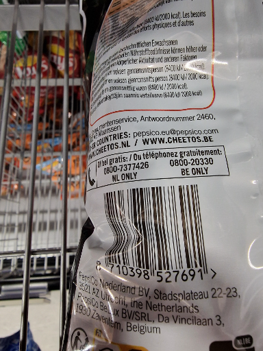 Cheetos snack