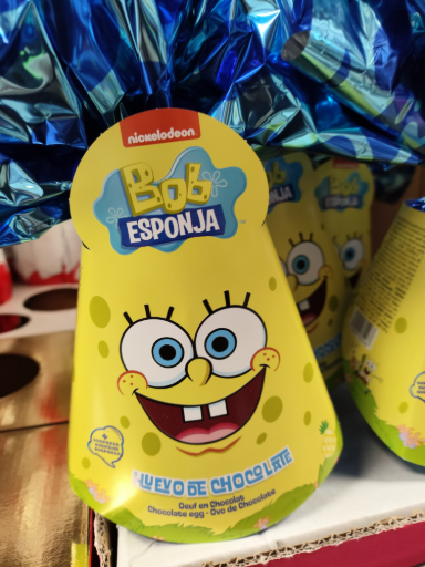 Huevo de Chocolate Bob Esponja